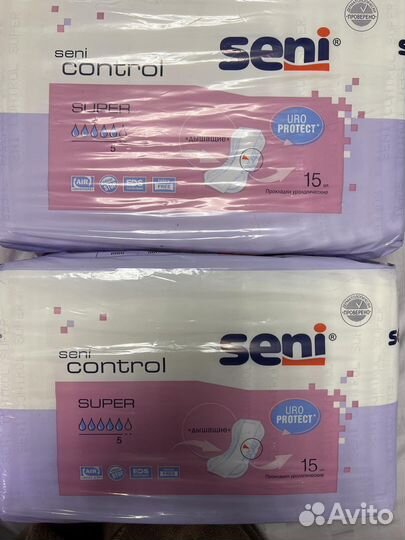 Прокладки урологические seni