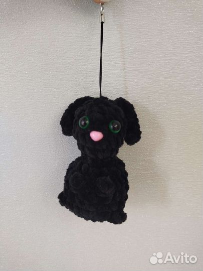 Кролик брелок вязаная игрушка символ 2023