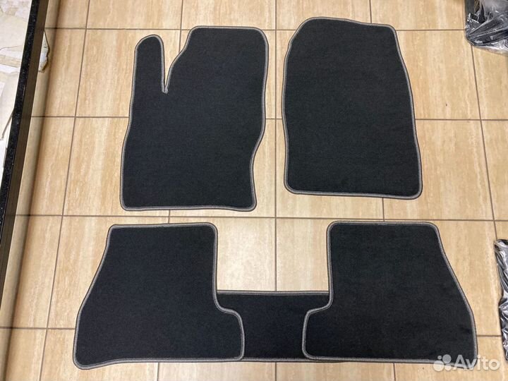 Премиум ковры Форд Фокус 3 седан графитовые