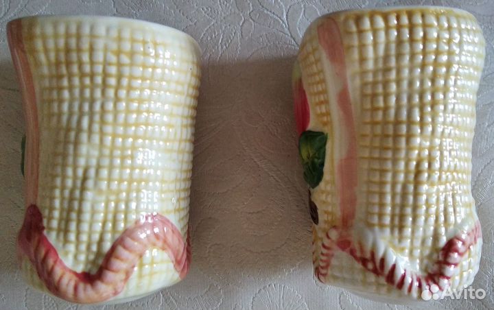 Новый набор солонка и перечница из керамики в дар