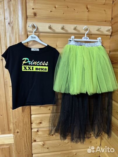 Комплект футболка и юбка