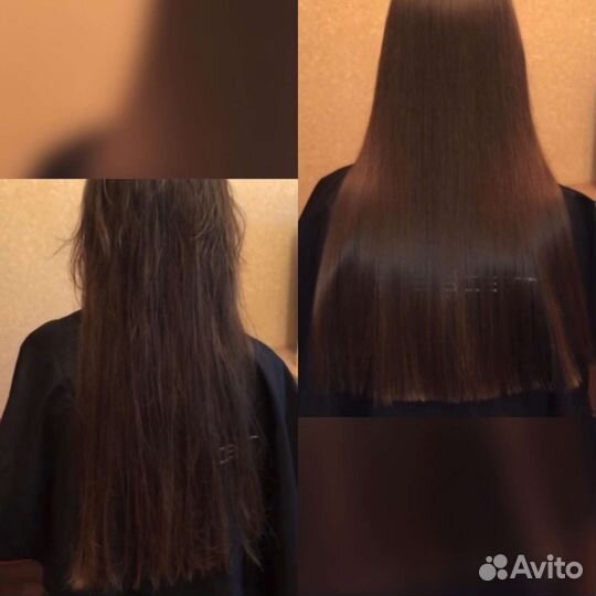 Кератиновое выпрямление ботокс
