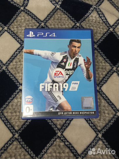 Диски на ps4 fifa 19
