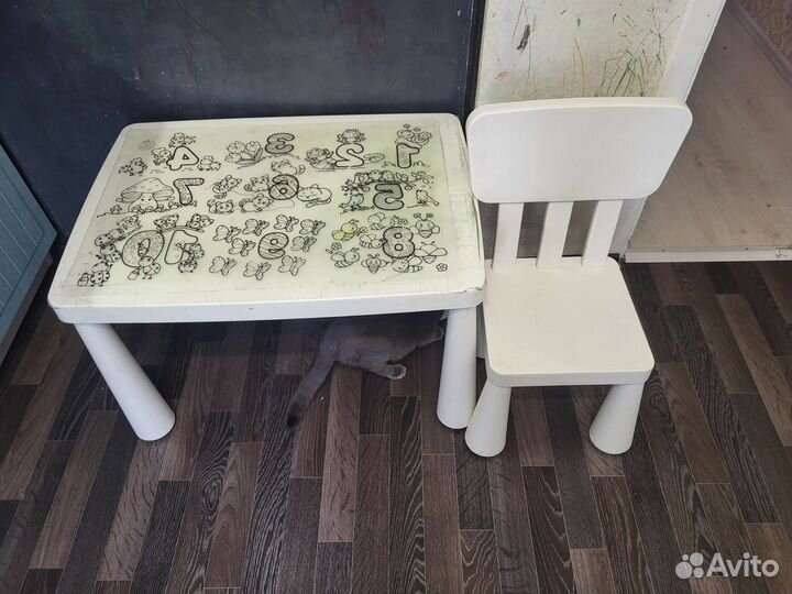 Стол белый IKEA