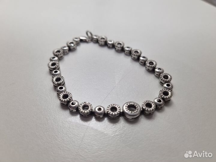 Серебряный браслет, 17 см