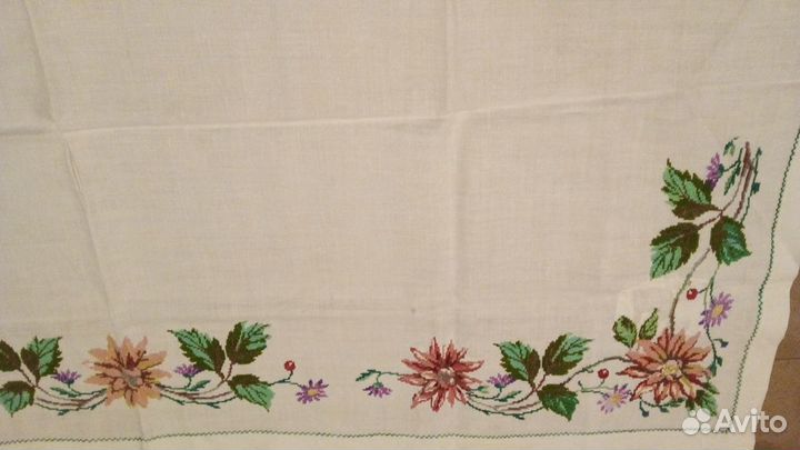Винтажные кружевные, вышитые изделия 40-х годов