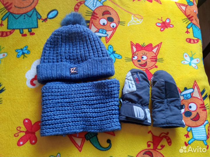 Шапка+ снуд