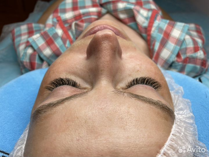 Наращивание, ламинирование ресниц