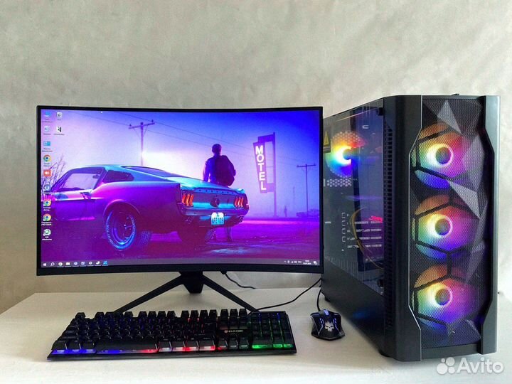 Мощный Игровой Пк I7 GTX 1660 6GB Гаран. Комплект
