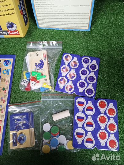 Игра настольная Детская Европолия экономическая