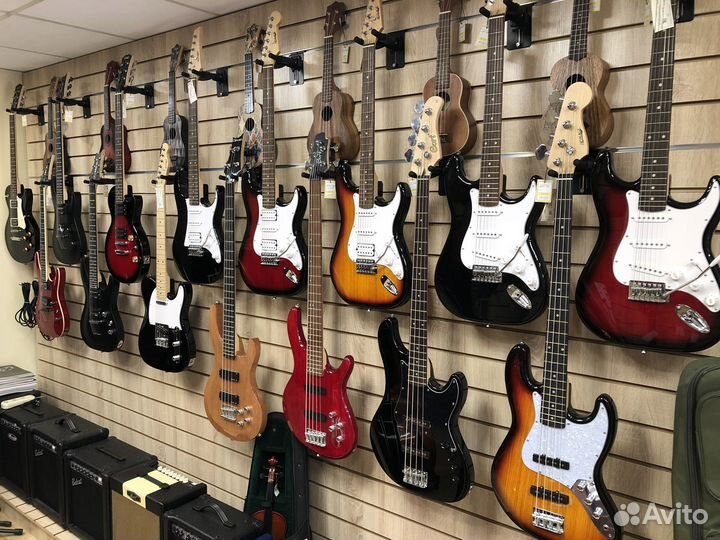 Гитары, Укулеле, Пианино, Скрипки, Струны, Ударные