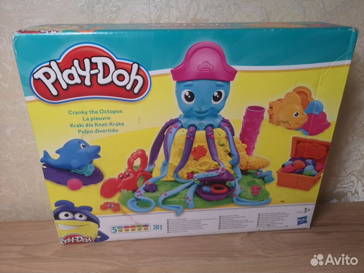 Play doh осьминог