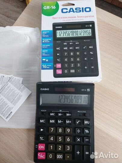 Калькулятор casio