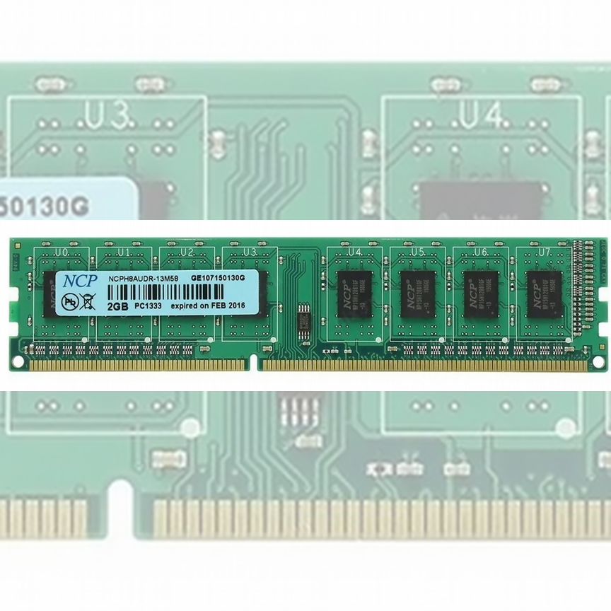 [NCPH8AUDR-13M58] Оперативная Память Ncp Ddr3 2gb Ncph8audr-13m58