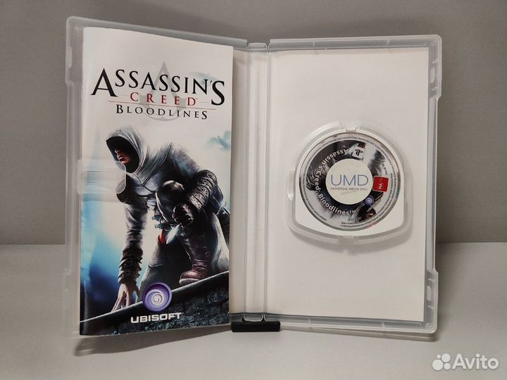 PSP Assassin's Creed Bloodlines 2009 FR, б/у