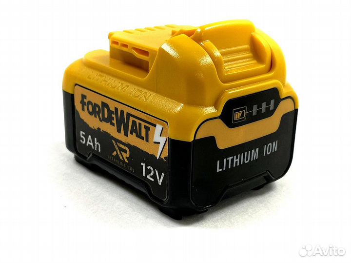 Аккумулятор DeWalt 12V 5 Ah XR Li-ion