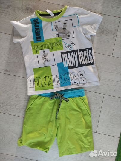 Летний костюм 116р