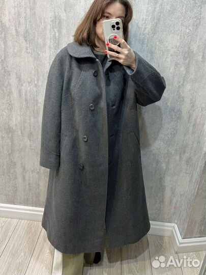 Пальто женское, пальто шерсть, пальто винтаж
