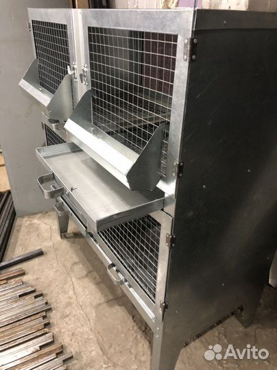 Клетки для кур, бройлеров, перепелов