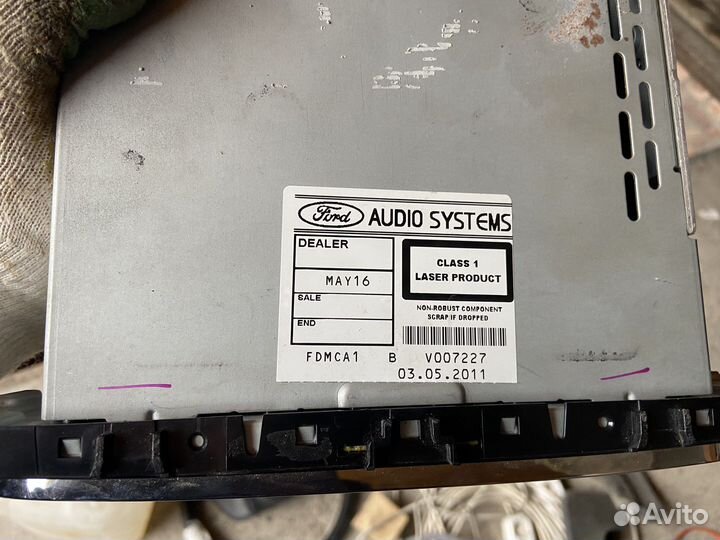 Ford магнитола