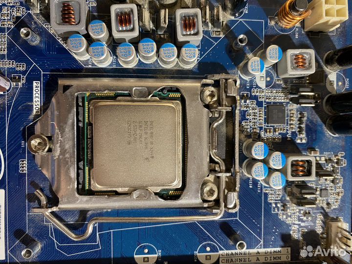 Комплект Intel DH55TC, Xeon X3440, 11 Гб RAM