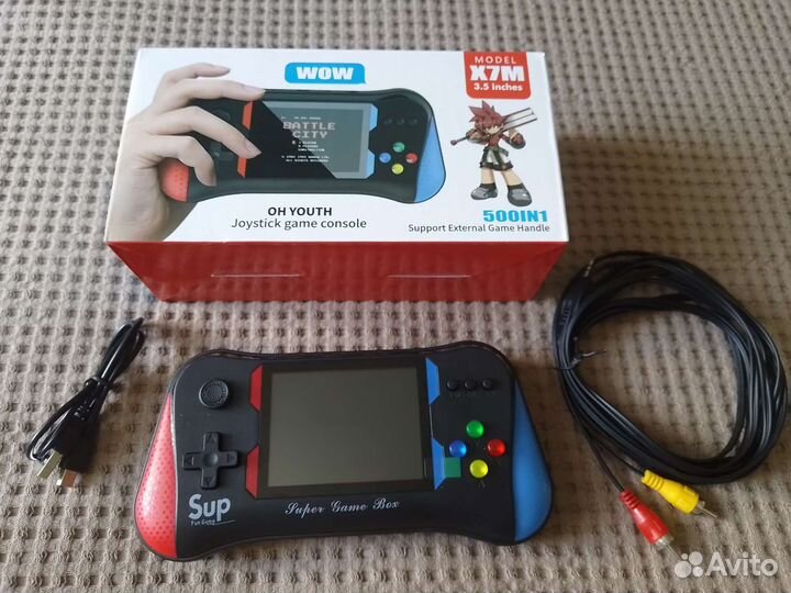 Игровая консоль приставка портативная
