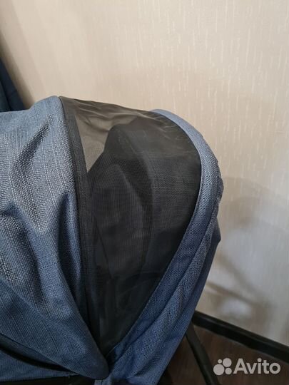 Коляска 2 в 1 Moon Nuova Blue Structure