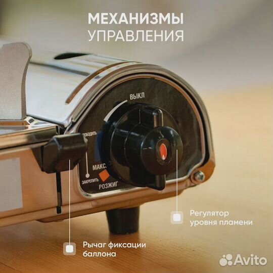 Керамическая газовая компактная плитка