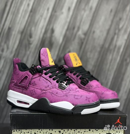 Кроссовки Nike Air Jordan 4 x Louis Vuitton