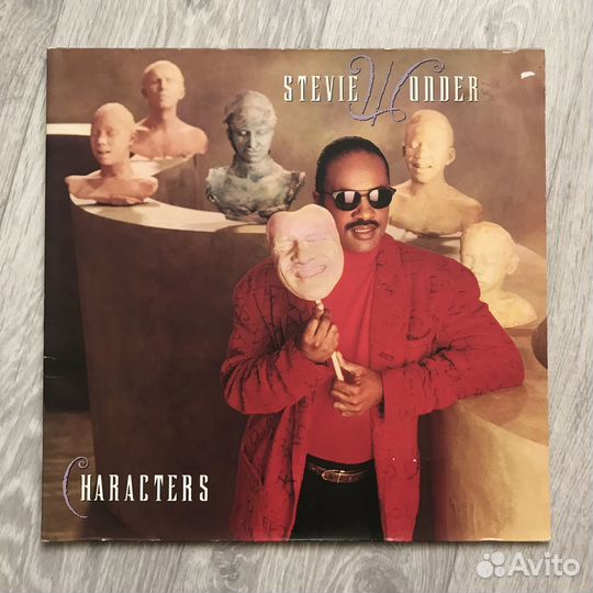 LP Stevie Wonder – Characters, 1987, FP, GF, EU