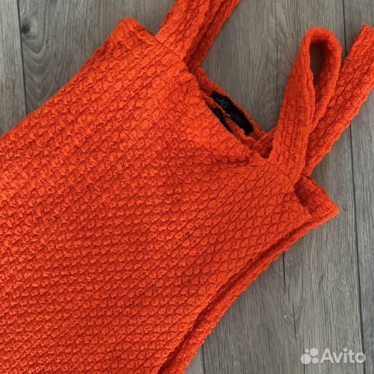 Сарафан платье maag zara h&m lime S M новые