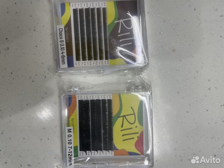 Палетки ресниц и клей Новое