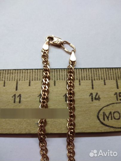 Золотой браслет 585 пробы (новый) р 16