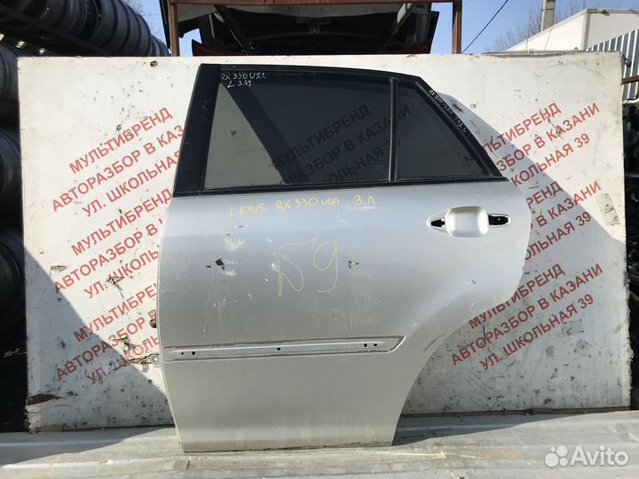 Дверь задняя левая Lexus RX2 330