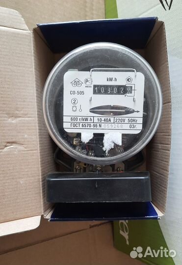 Счетчик электрический однофазный со-505