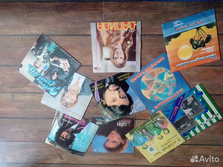 Виниловые пластинки СССР