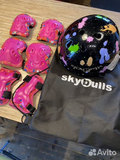 Комплект защиты детский (шлем + защита)