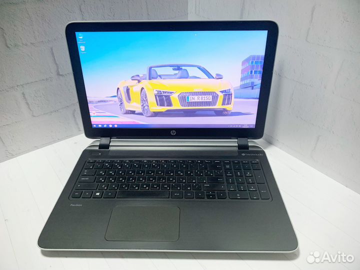 Ноутбук HP i5/8Gb/SSD+HDD/2 видеокарты/FullHD