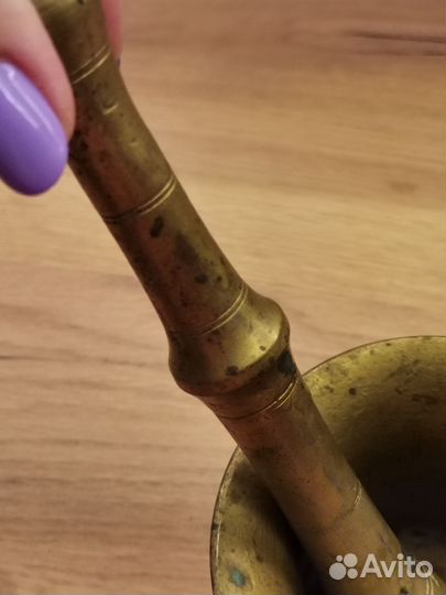 Ступка старинная бронза