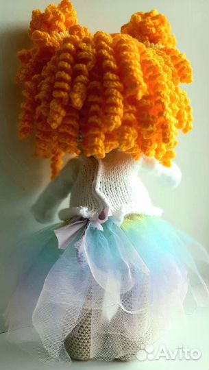 Кукла. Вязаная игрушка. Вязаная кукла