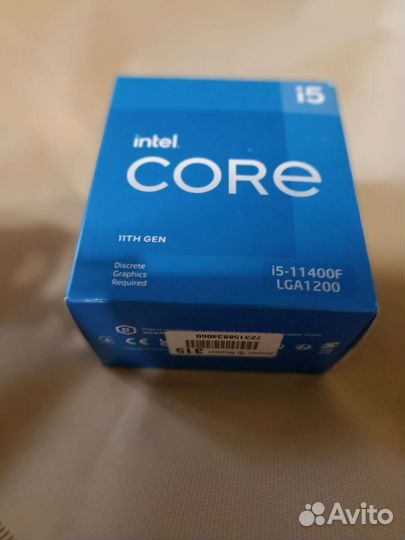 Процессор intel core i5-11400f lga1200