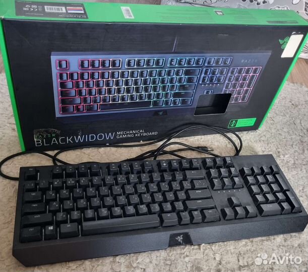 Клавиатура razer blackwidow