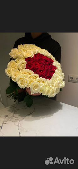 Белые розы. 25 роз. 51 роза. 101 роза. Доставка