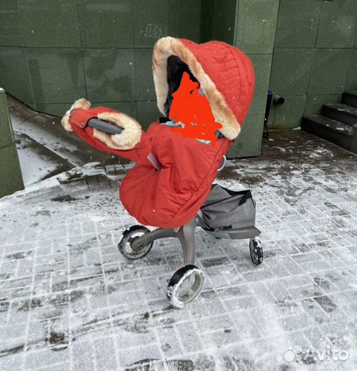 Зимний кит на stokke xplory