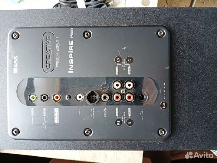 Акустические колонки 5.1 плюс конвертор звука 5.1