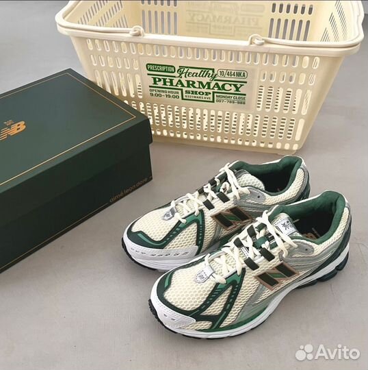 Кроссовки New Balance 1906r Beige Green