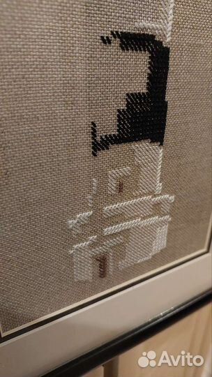 Картина вышитая крестом