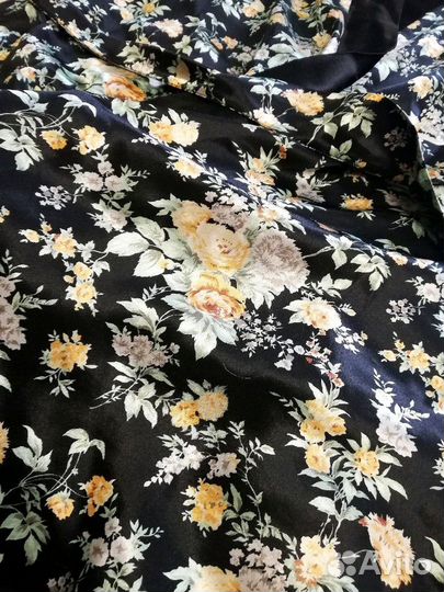 Атласный халат