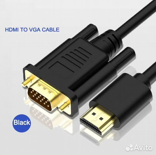 Hdtv VGA кабель 1,8 m