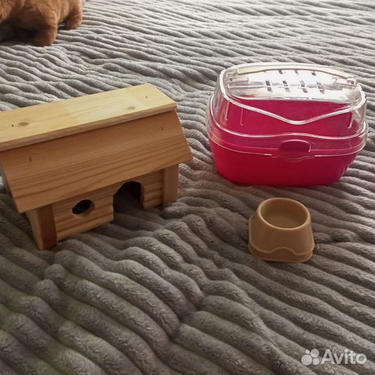 Клетка и вещи для грызунов